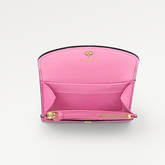 BRAND NEW ROSE LOLLIPOP ROSALIE EMPREINTE COIN PURSE / WALLET - M82485 - Picture 10 of 16